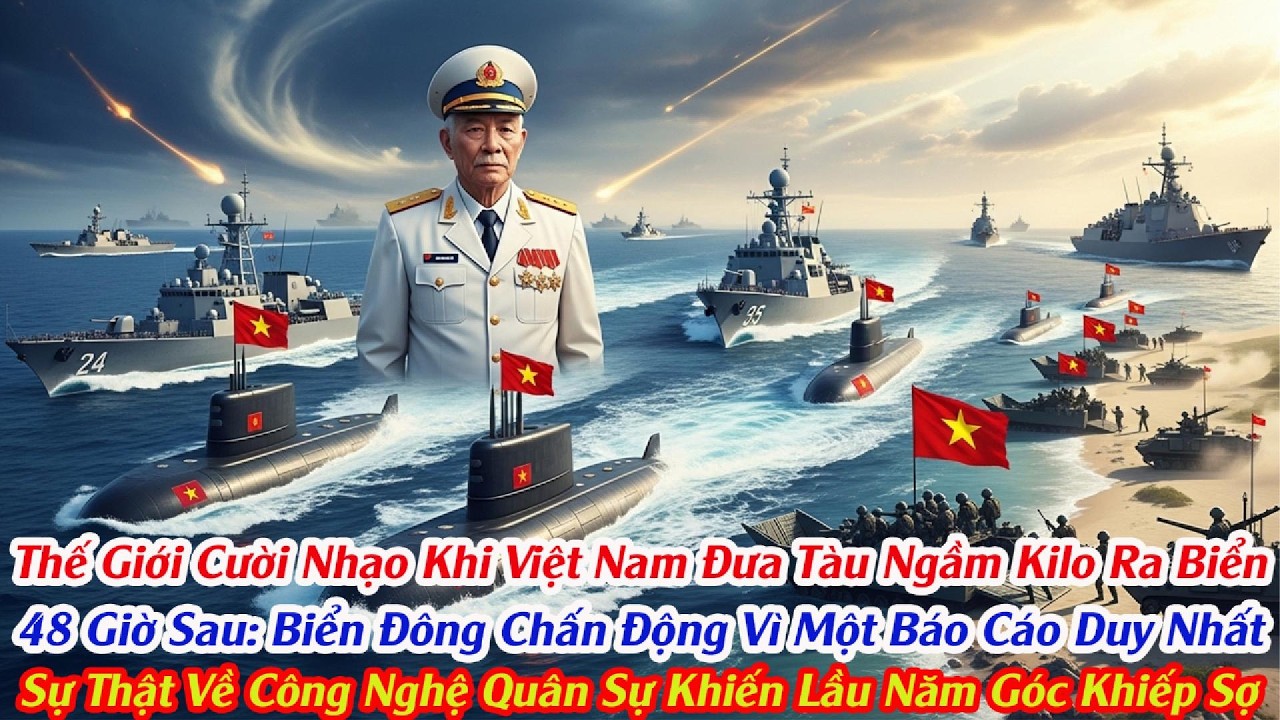 Chấn Động Biển Đông : Tàu Ngầm Kilo Việt Nam Buộc Cả Hạm Đội Tàu TQ Tháo Chạy Bằng Công Nghệ Bí Mật