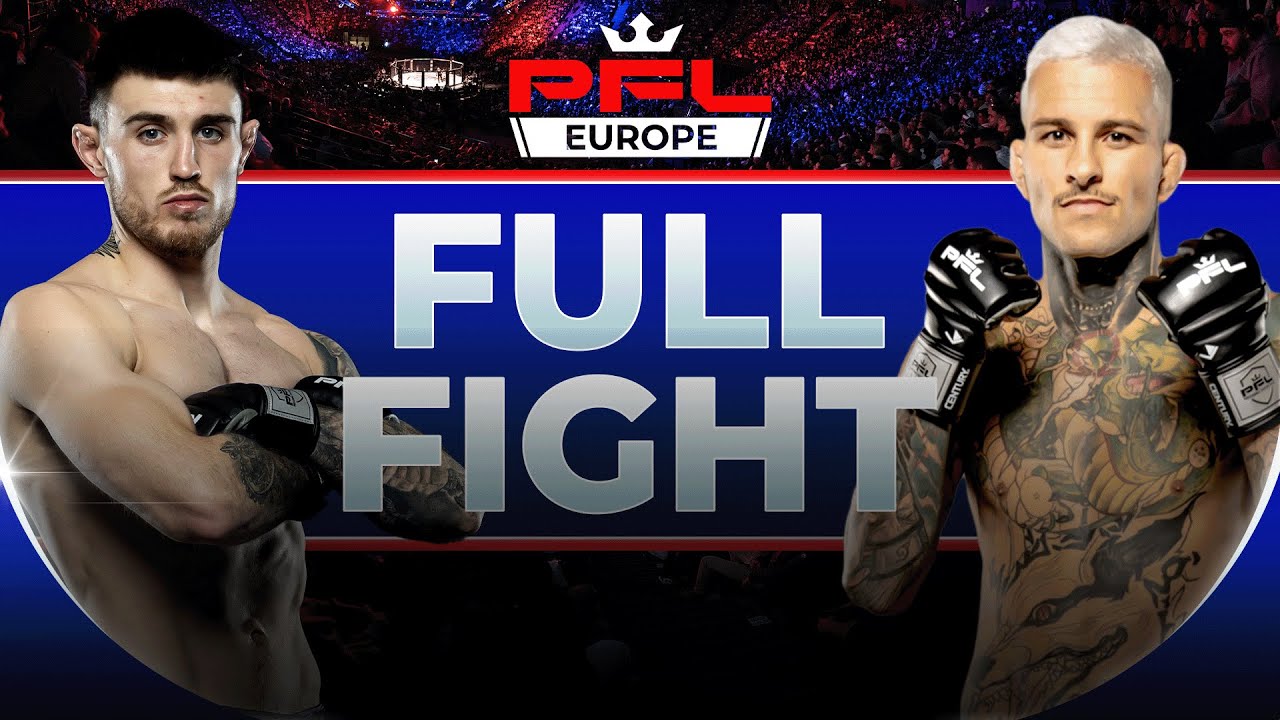 A TKO In Dublin! 🇮🇪 | Conor Hughes v Sebastian Santana Guedes | Full Fight | PFL Europe 4
