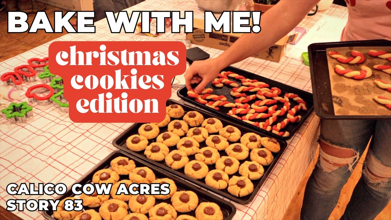 Holiday BAKE With Me | Christmas COOKIES | homestead kitchen