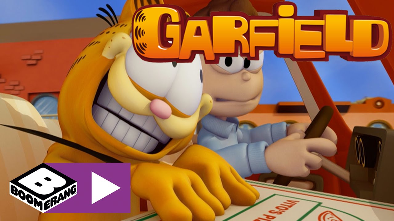 Garfield | Pizzowy wyścig | Boomerang