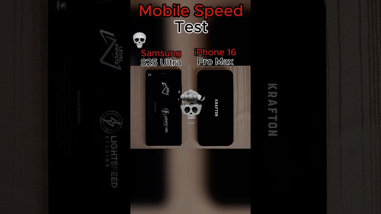 😡IPHONE 16 PRO MAX VS SAMSUNG S25 ULTRA SPEED TEST?⚡💯