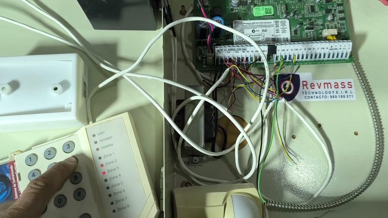 CONFIGURACION  PRESENTE AUSENTE DE DISPOSITIVOS EN SISTEMA DE ALARMA DSC PC1832