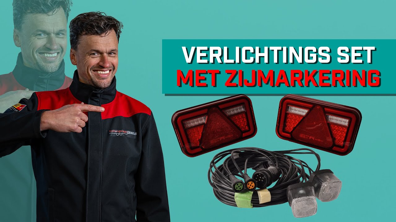 Hoe werkt een verlichtingsset met breedteverlichting?