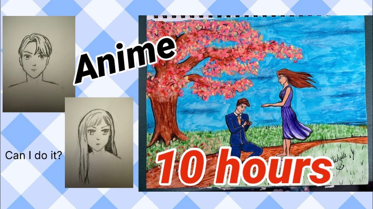 Learning To Draw Anime In 10 Hours