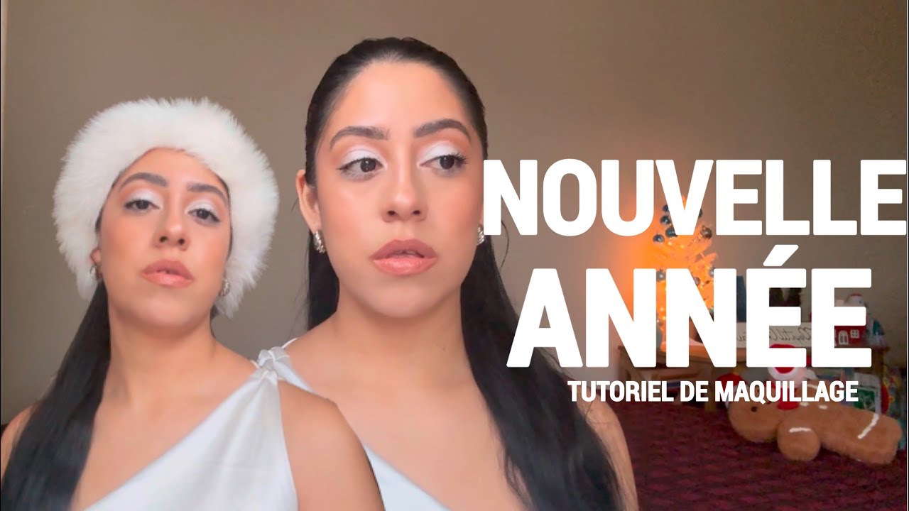 NOUVELLE ANNÉE DERNIER TUTORIEL DE MAQUILLAGE POUR UNE FÊTE @Celinfrancais