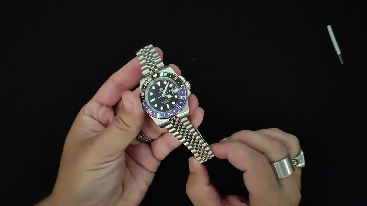 Addiesdive AD-2050 GMT İsviçre Landa Süper Fosfor, Saatbilgicisi farkıyla, paketinden çıkıyor....