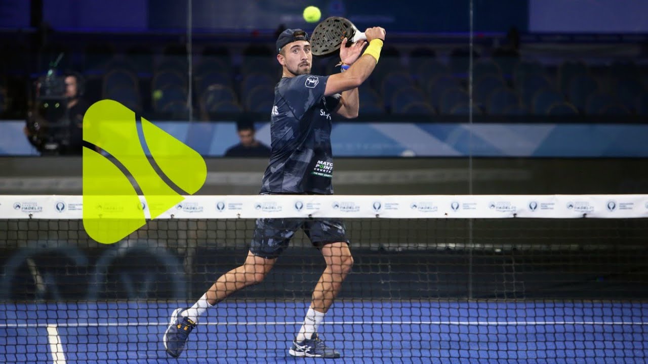 Premier Padel Mendoza. Puntazos del Álvaro Cepero y Álex Chozas contra Toni Bueno y Jeremy Scatena.