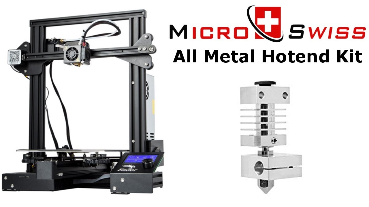 Ender 3 Mejoras#5 Micro Swiss All Metal Hotend Kit