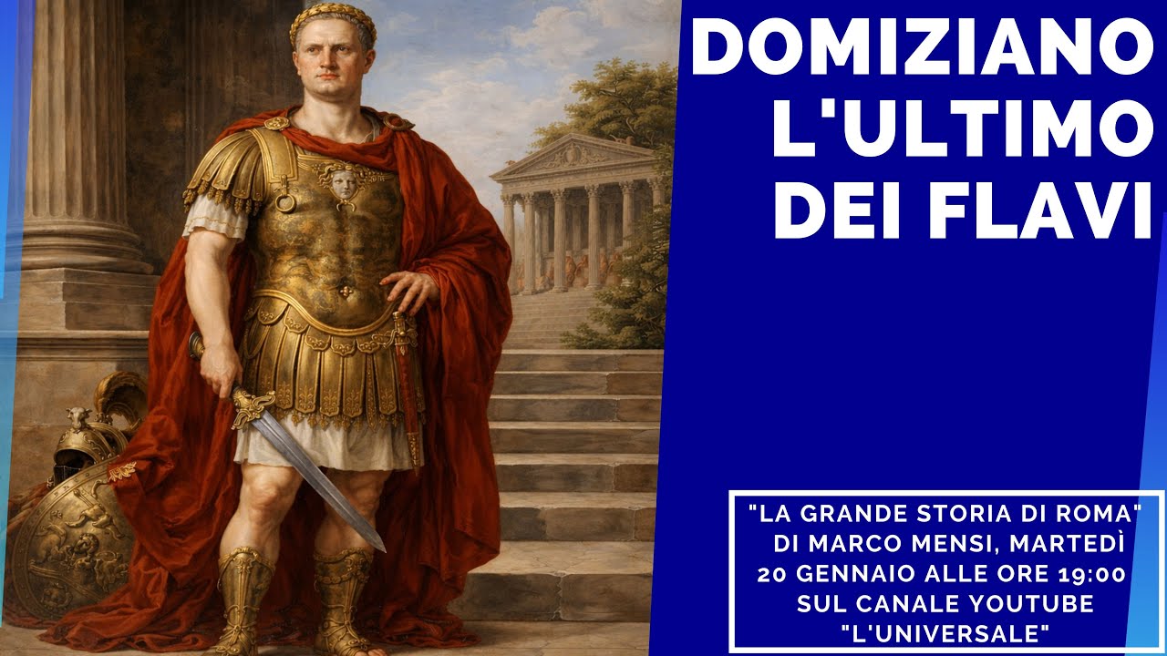 Domiziano, l'ultimo dei Flavi - "La grande storia di Roma" di Marco Mensi