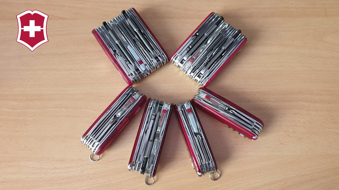 [FR] Victorinox - AVEC LAMPE LED (Huntsman Lite, CyberTool Lite, SwissChamp XXL...)