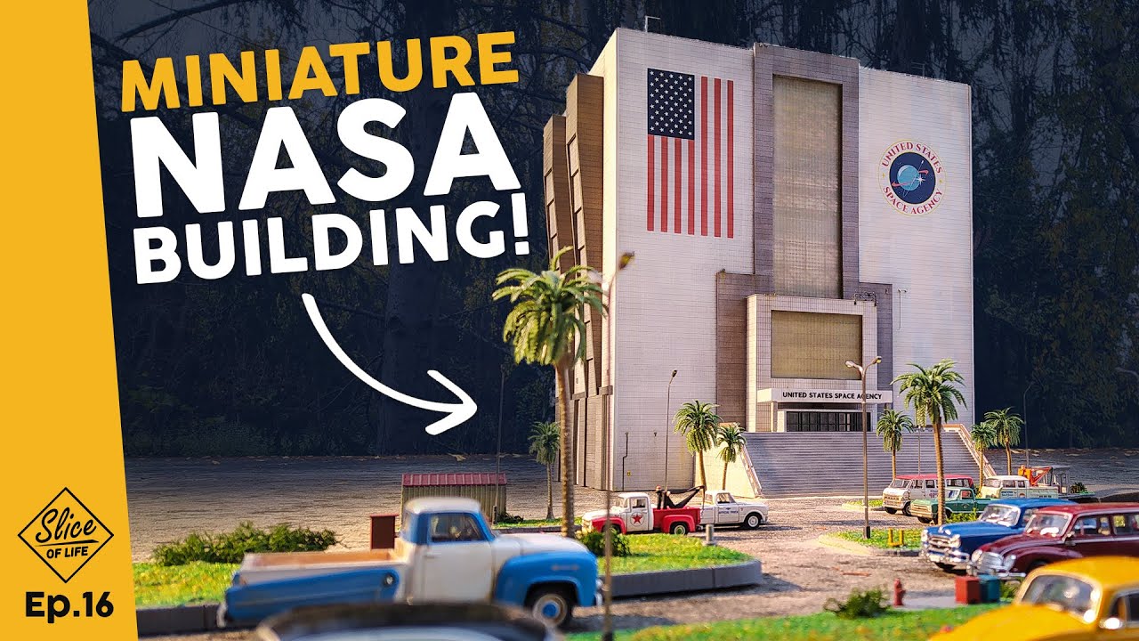 I Built a Miniature of the NASA Building