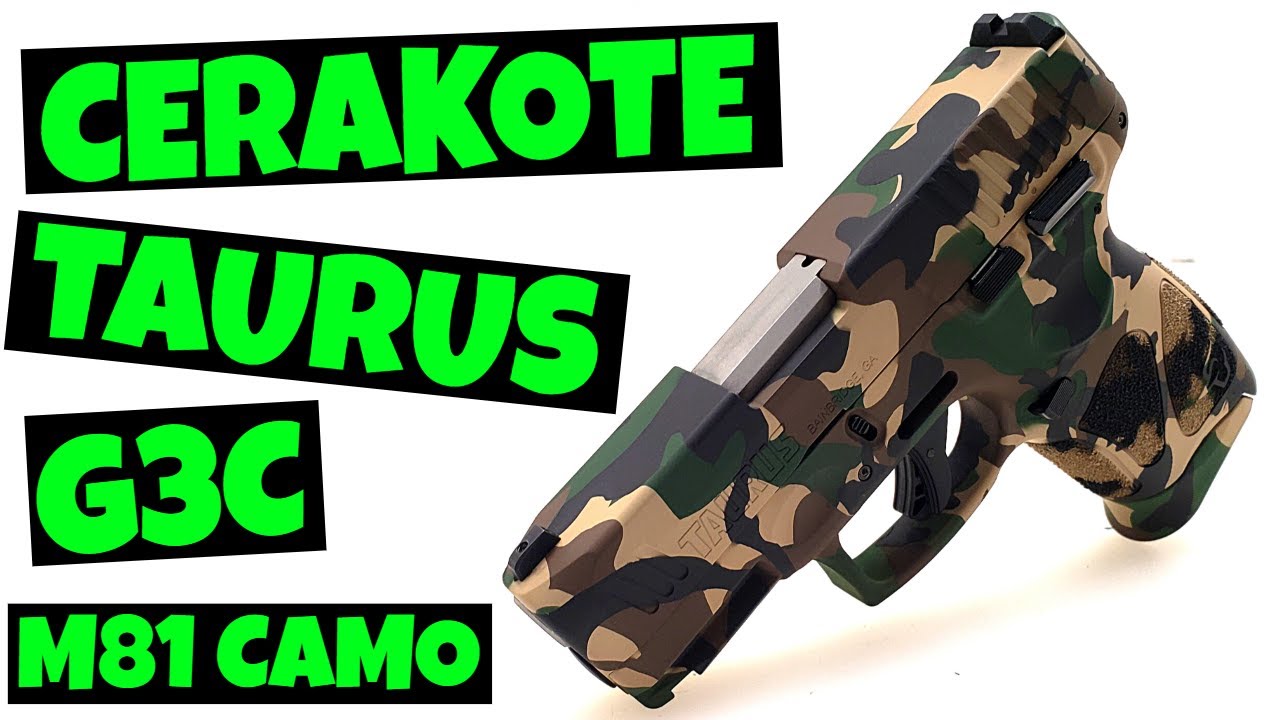 Cerakote TAURUS G3C | M81 Woodland Camo