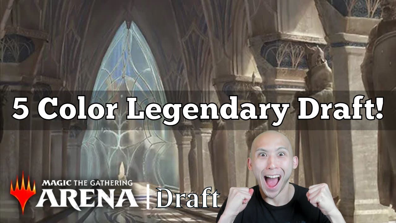 5 Color Legendary Draft! | Lord of the Rings: Tales of Middle-earth Draft | MTG Arena