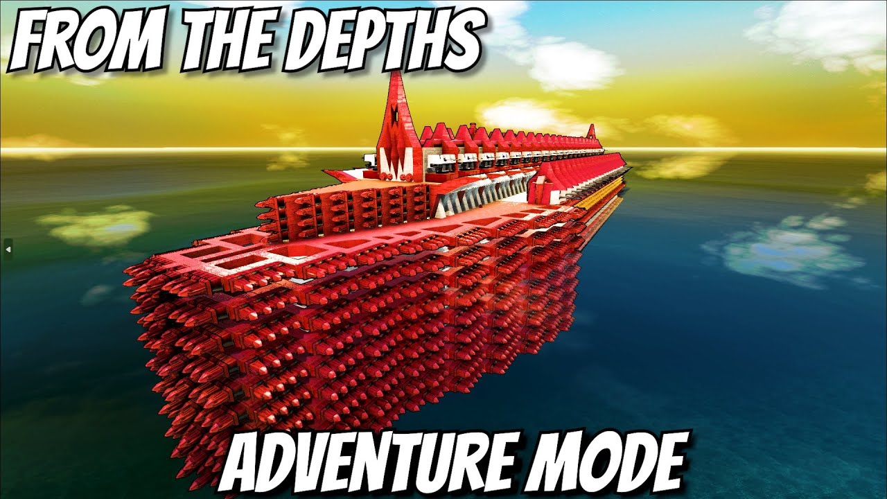 I used Simple weapons to try to get to warp 100 in From the depths adventure mode (full playthrough)