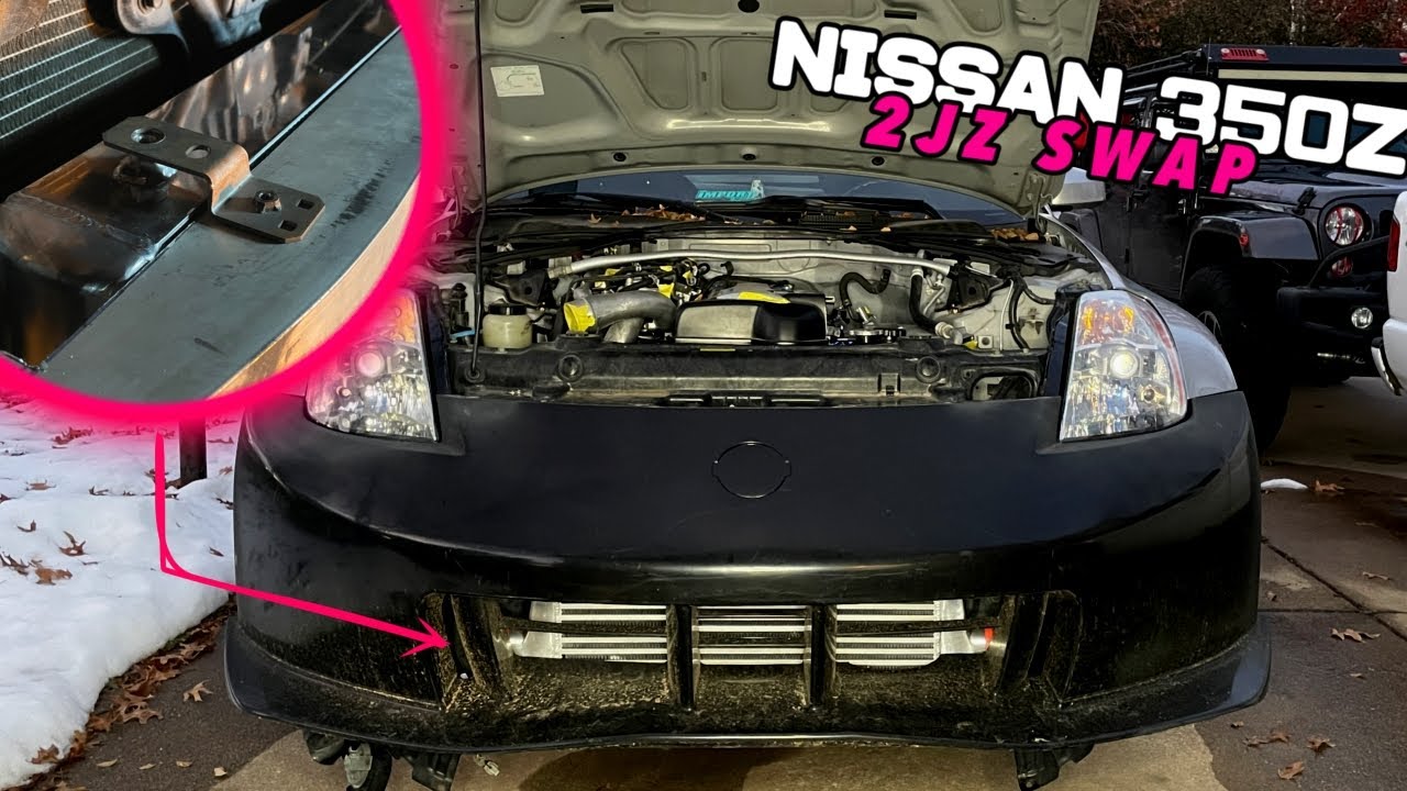 Easiest Intercooler Setup For 2JZ 350z? Last Steps Before Turbo Fabrication