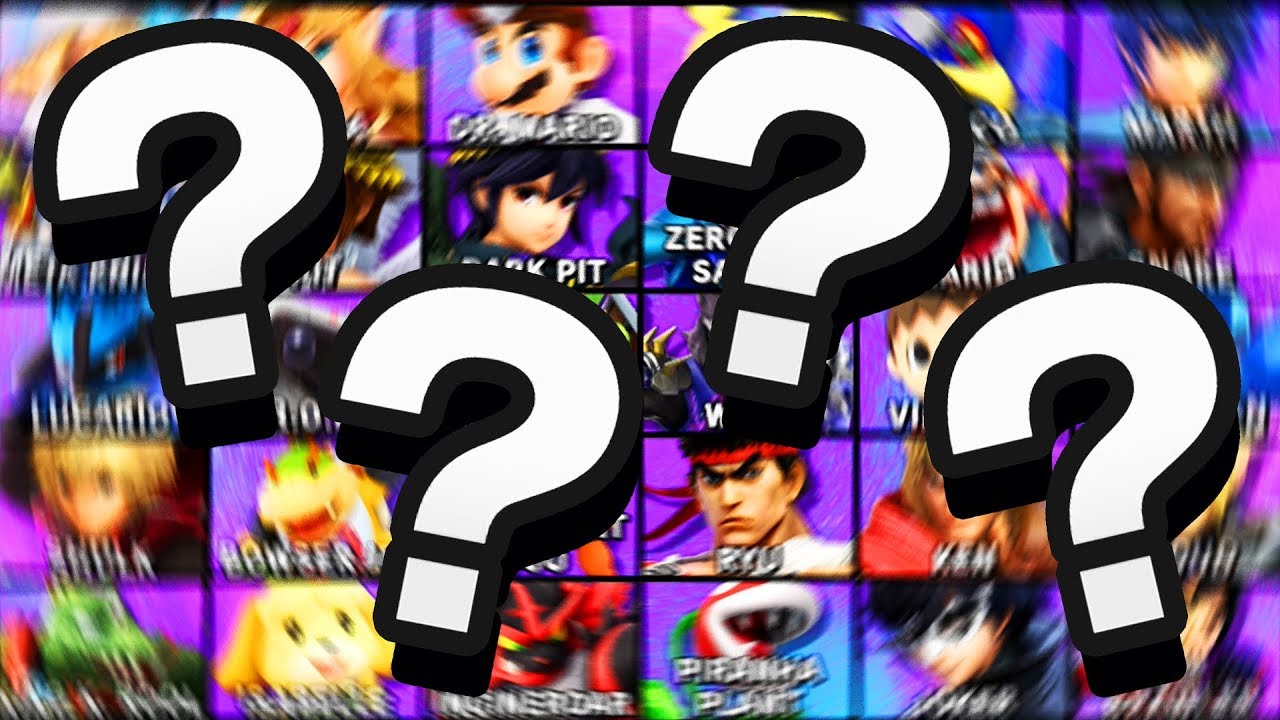 Получение СЛУЧАЙНЫХ персонажей для Elite Smash 4