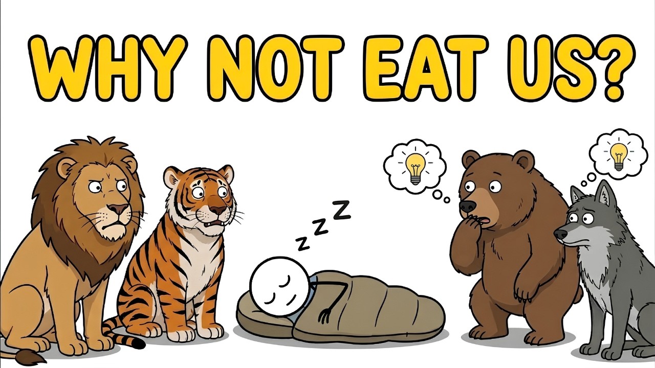 Why Don't Wild Animals Eat Sleeping Humans ?