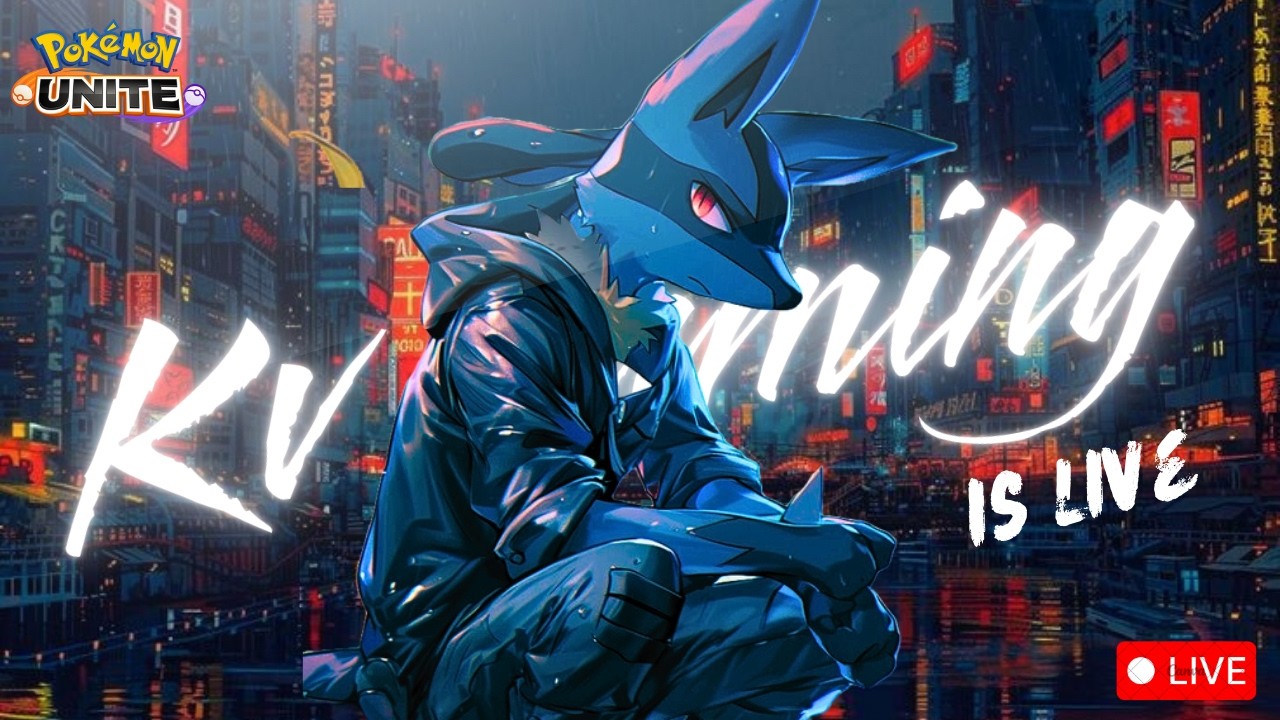 Rank Push With Subscribers !! Pokemon Unite Live  | @k_vgaming​