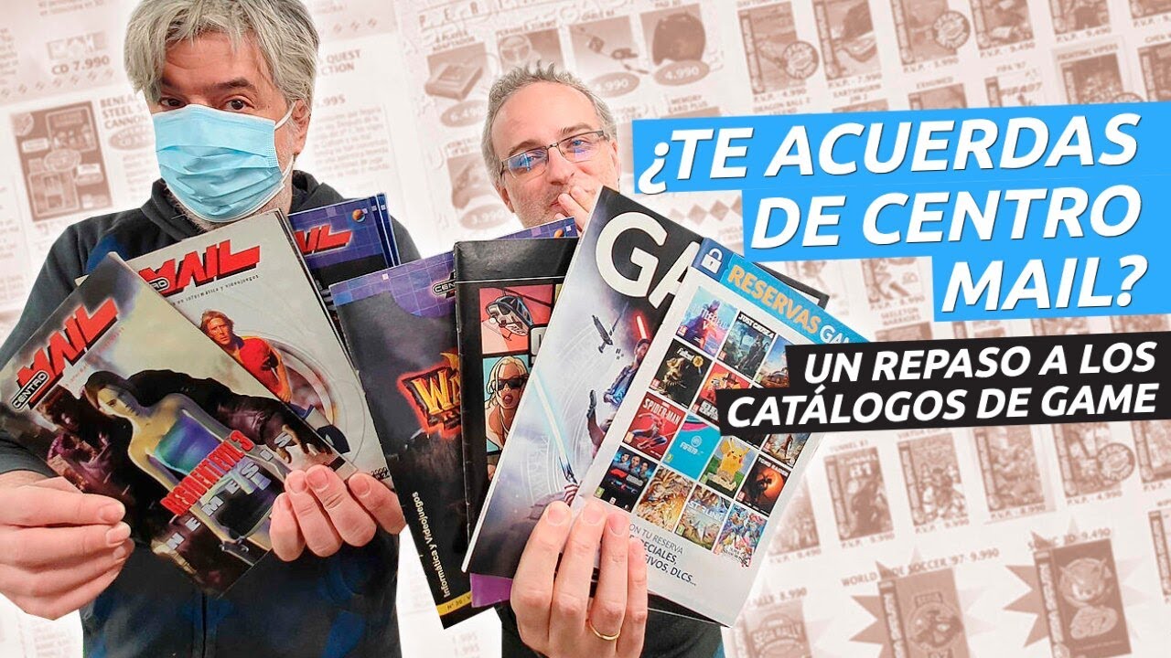 ¿Te acuerdas de Centro Mail y sus catálogos? ¡Celebramos el catálogo 100 de GAME!