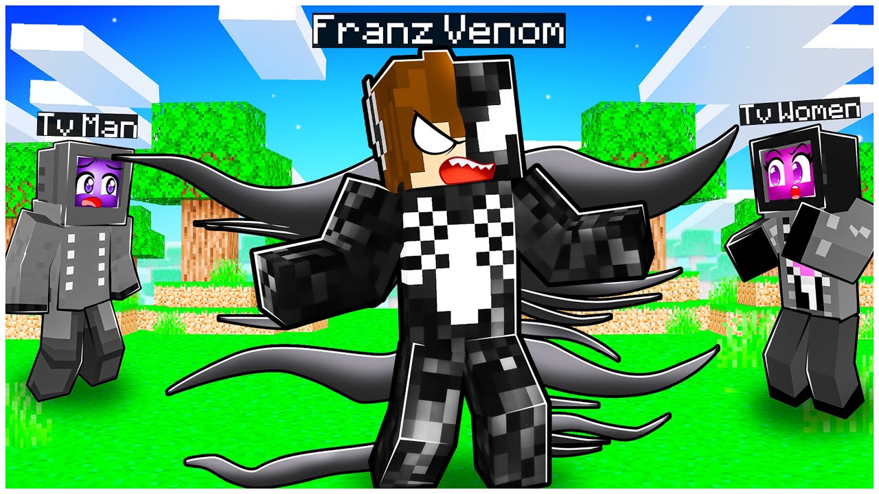 AKU TERKENA VIRUS MONSTER VENOM MENGERIKAN DI MINECRAFT!