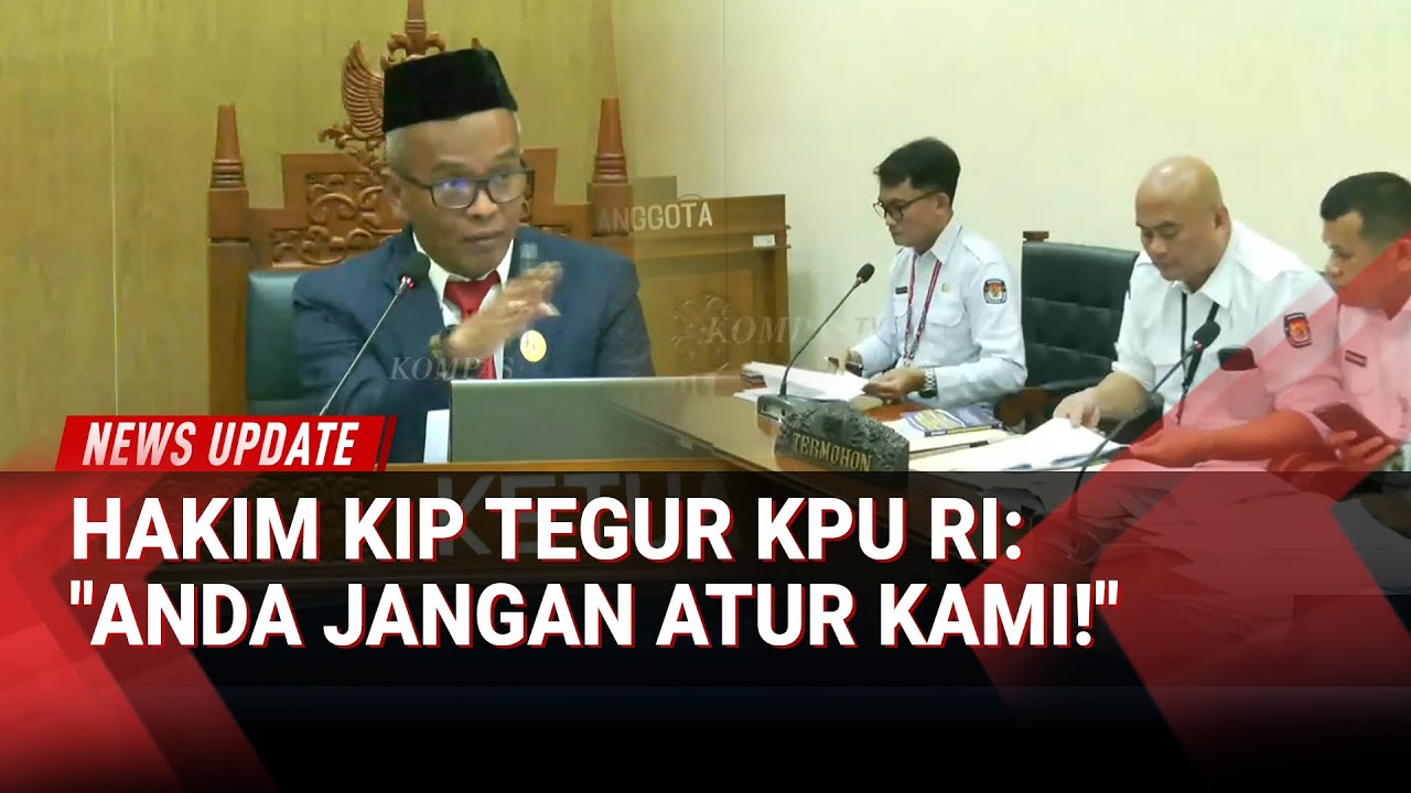 Detik-Detik Ketua Hakim KIP Marah ke KPU RI soal Ijazah Jokowi: 