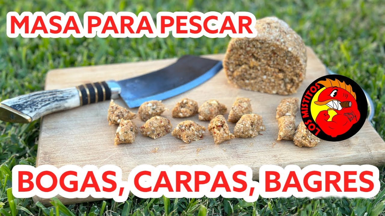 Masa fácil y rápida SIN HARINA!!! para PESCAR BOGAS CARPAS BAGRES 100% EFECTIVA!!!!!!!