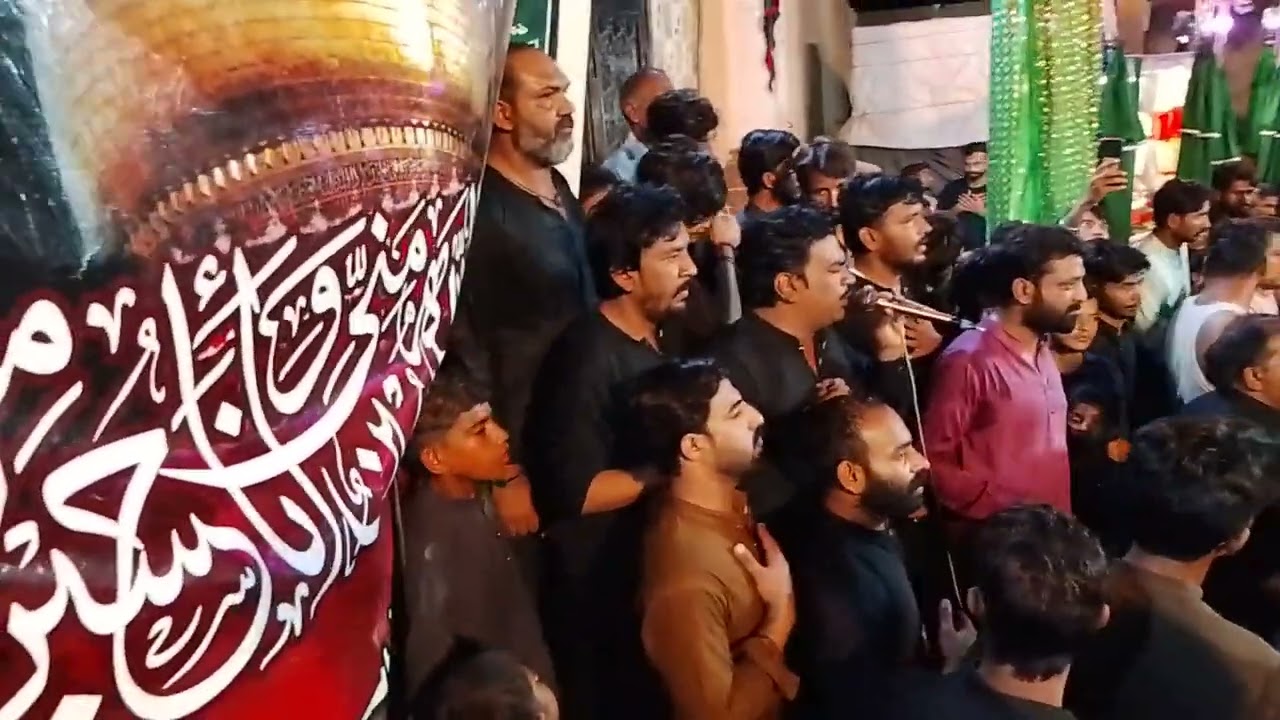 5Rabi Ul Awal Markiz Imam Bargha Gojra| Nohakhwan Waqas Ali|Gojra Muharram 2025|Sughra Khaira Mangi