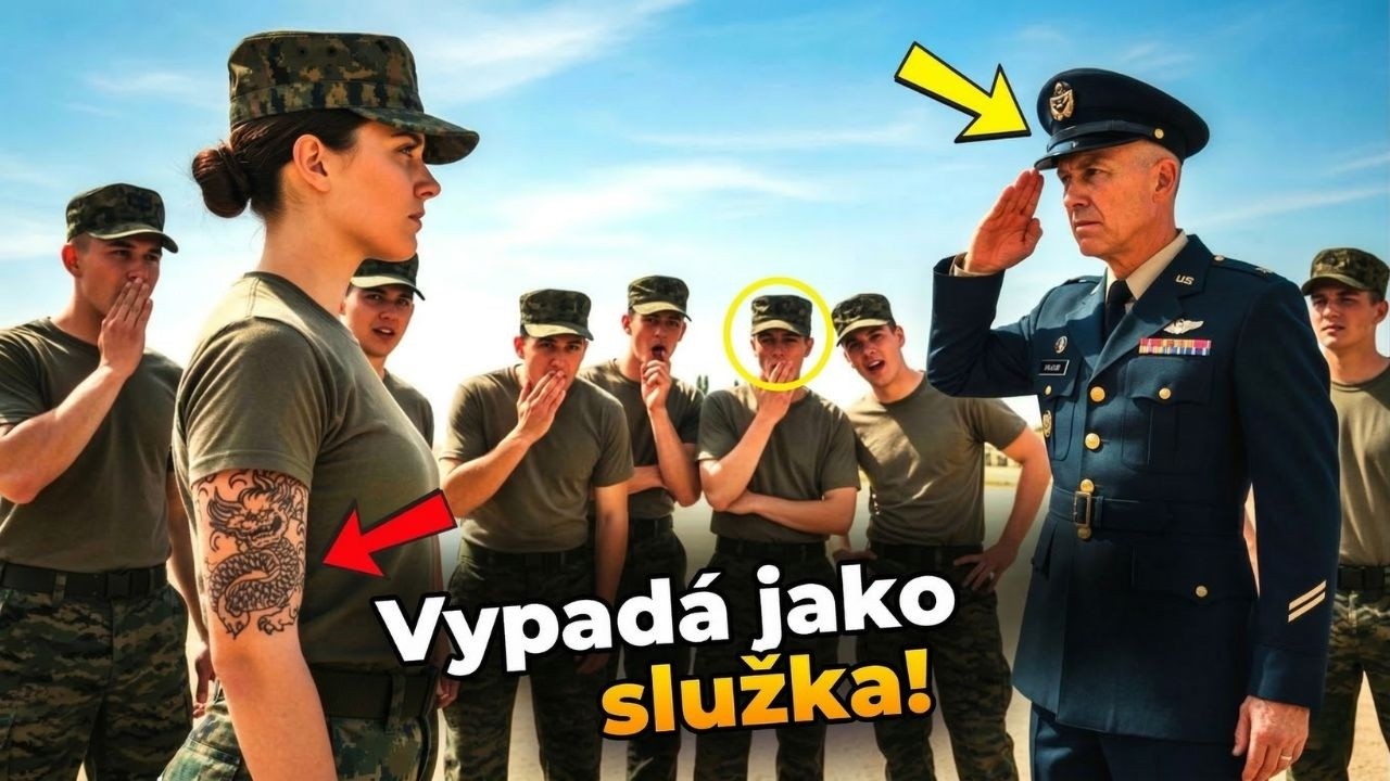 Posmívali se jejímu tetování při výcviku SEAL — pak ztuhli, když jí velitel zasalutoval.