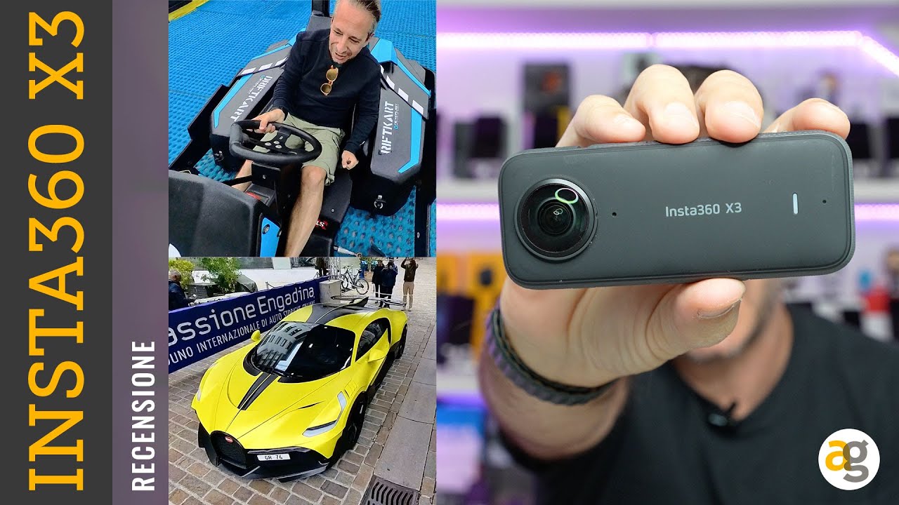 Recensione INSTA360 X3 footage MTB, Kart e Lifestyle