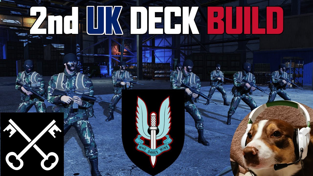 2nd UK Infantry Deck Build - Who Dares Wins - WARNO