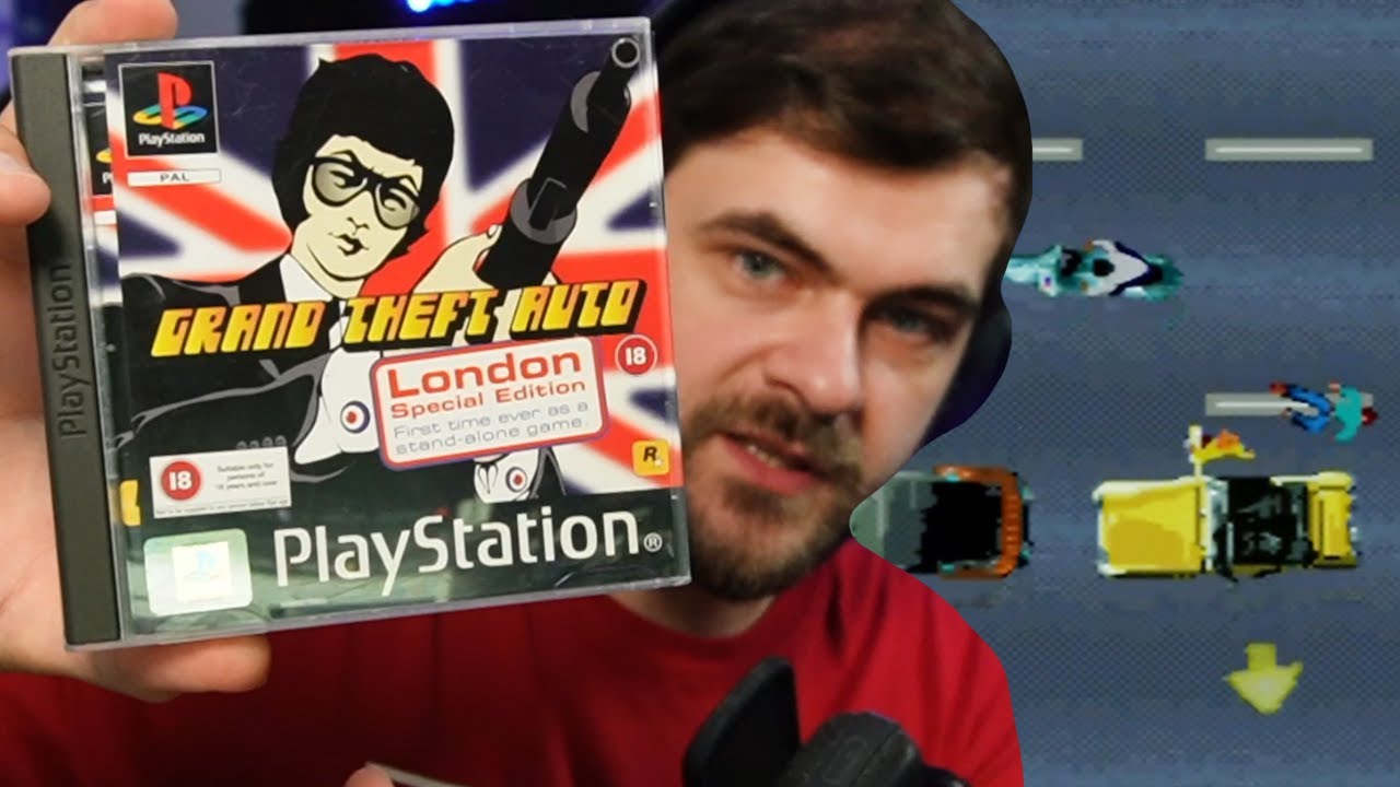 Oto jedno z pierwszych GTA - Grand Theft Auto London #1 (PSX)