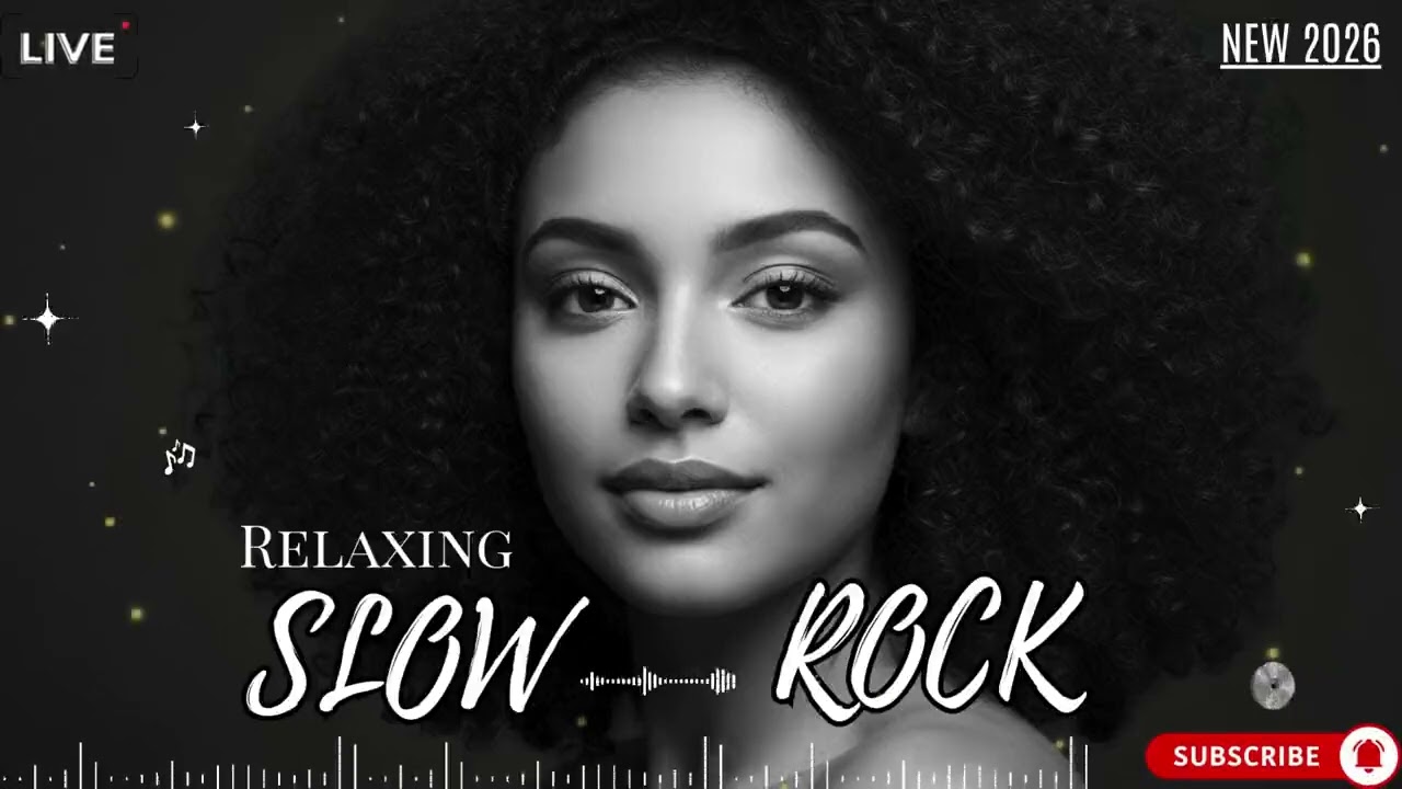 Emotion-Driven Slow Rock | Music with Minimal Drums and Soft Guitar Lines