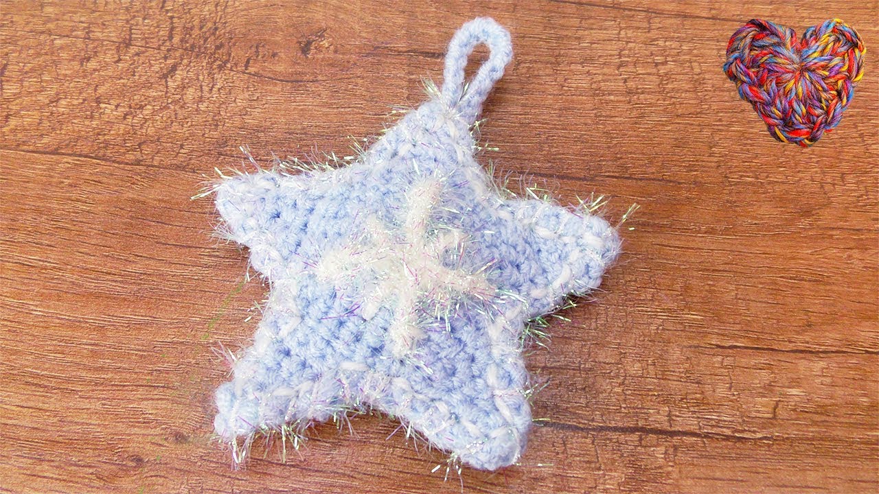 Weihnachtsstern häkeln | Stern | Do It Yourself | Weihnachtsdeko | Häkelanleitung für Anfänger