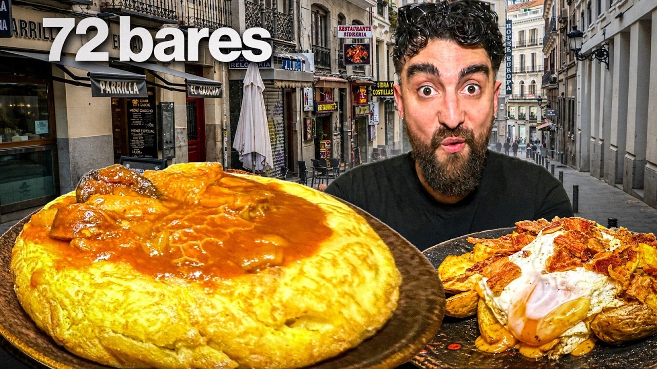 As&iacute; se come en la calle de bares M&Aacute;S FAMOSA de Madrid