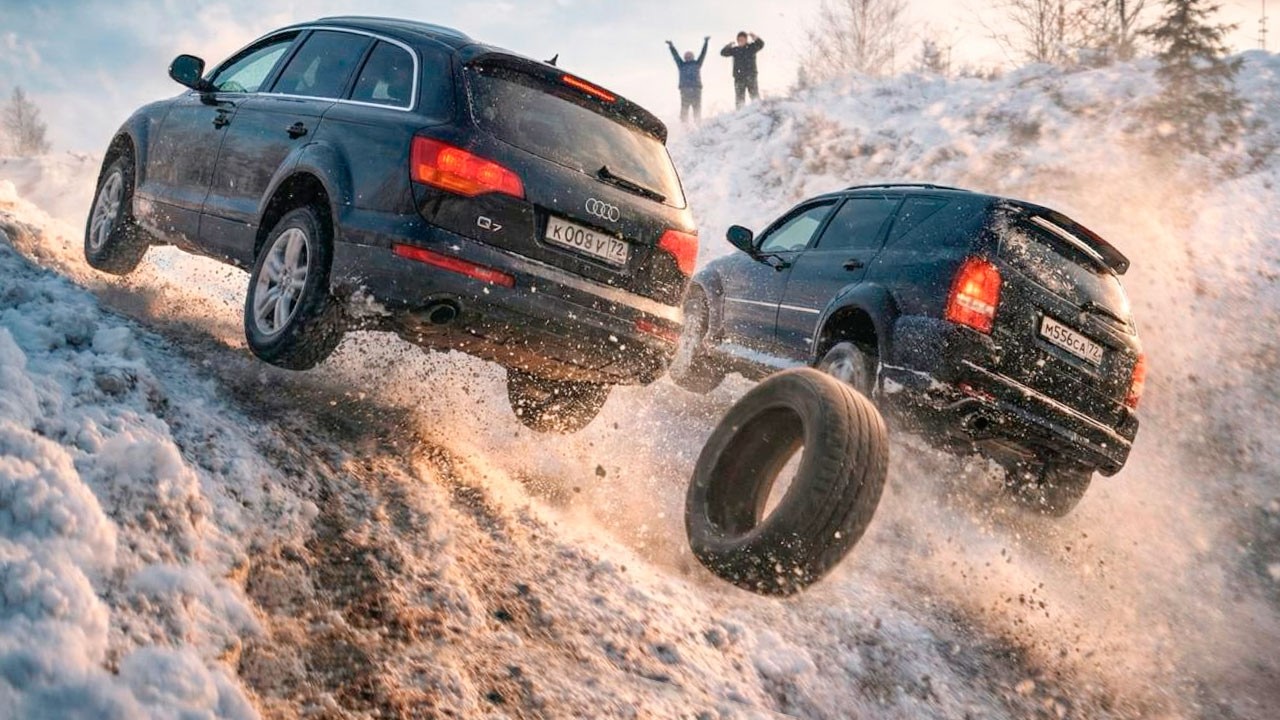 ЦАРЬ ГОРЫ! AUDI против Rexton и Уаз Патриот ЖЁСТКАЯ off road БИТВА