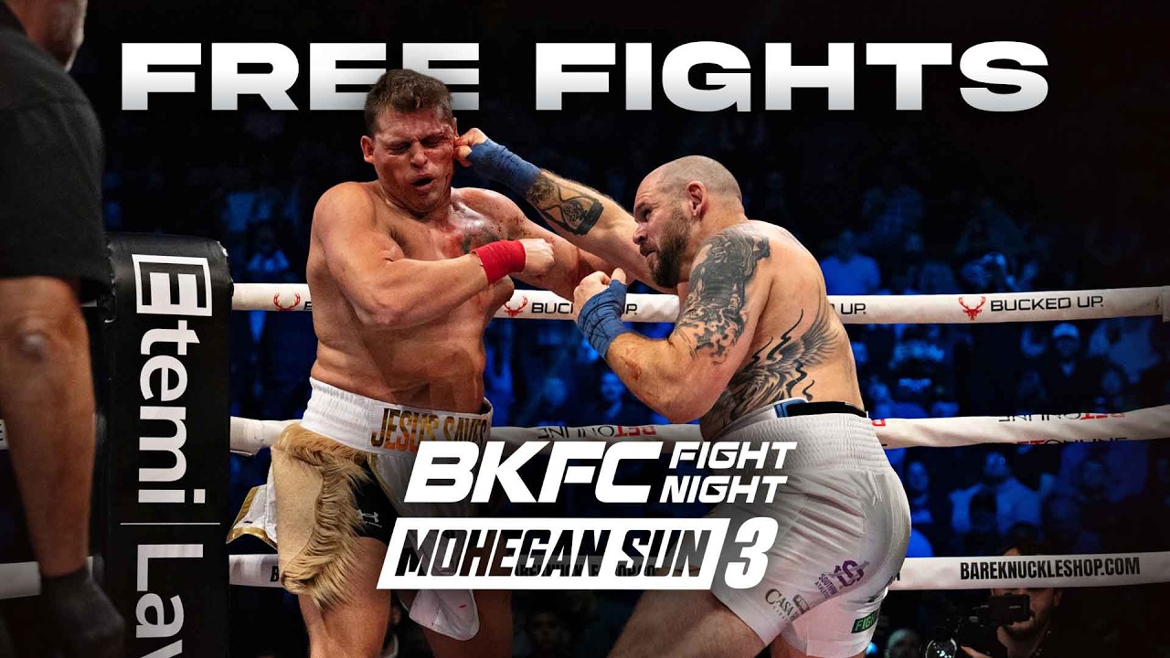Countdown to BKFC FIGHT NIGHT MOHEGAN SUN and FREE LIVE FIGHTS!