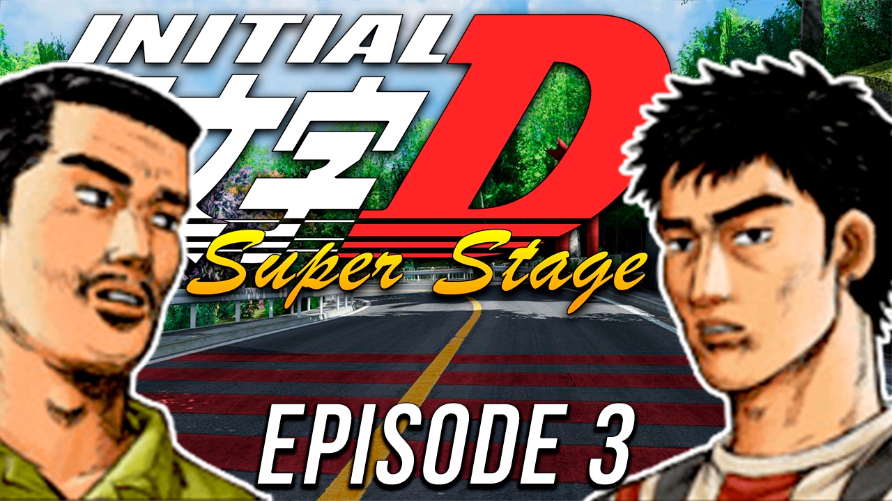 Initial D: Super Stage - Episode 3 'Six-Cylinder Skirmish' [R34 vs. JZA80]