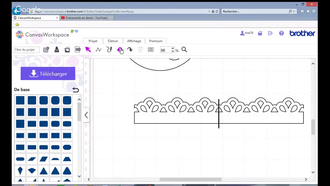 Scan N Cut - CanvasWorkspace: gestion des Chevauchements