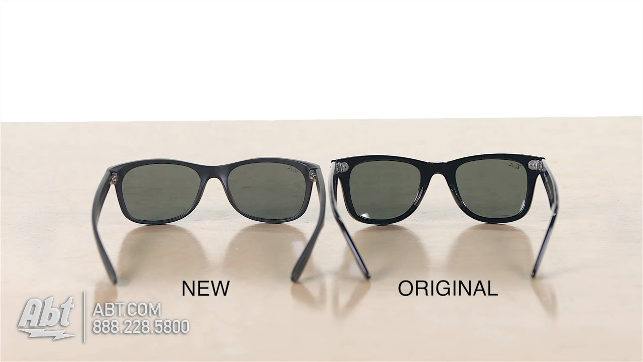 Ray-Ban Wayfarer Comparison: Original Vs. New Style