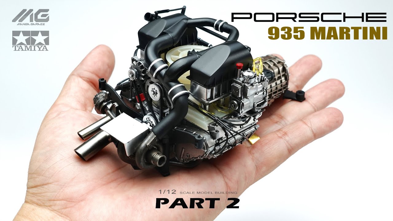Porsche 935 Martini | Tamiya | 1/12 | Scale Model Build | ASMR |