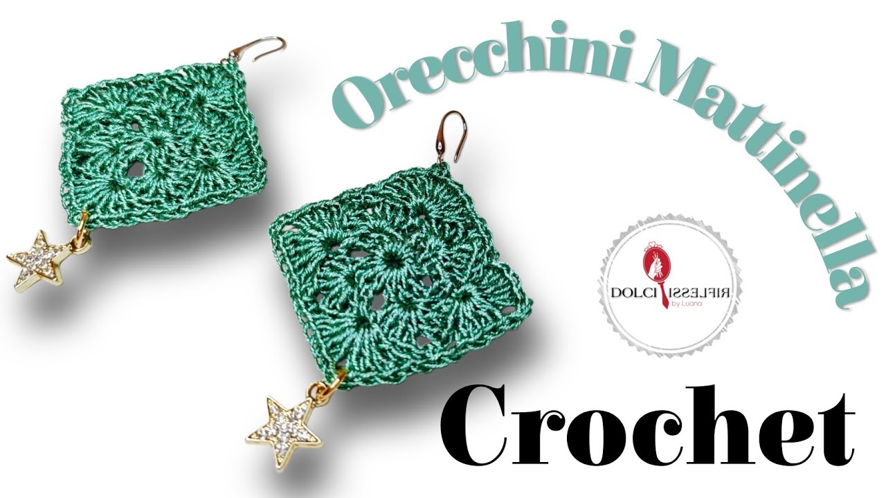 Mattonella Granny in un Gioiello: Orecchini Facili per Principianti!