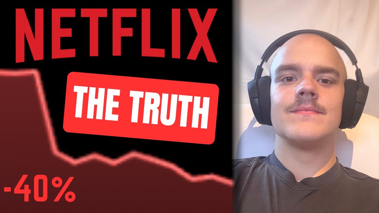 The Truth About Netflix Stock Crash: Watch Before Buying | NFLX Earnings Analysis