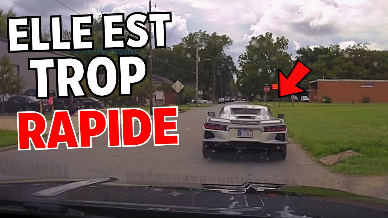 Une Corvette C8 Humilie la Police en Pleine Course-Poursuite