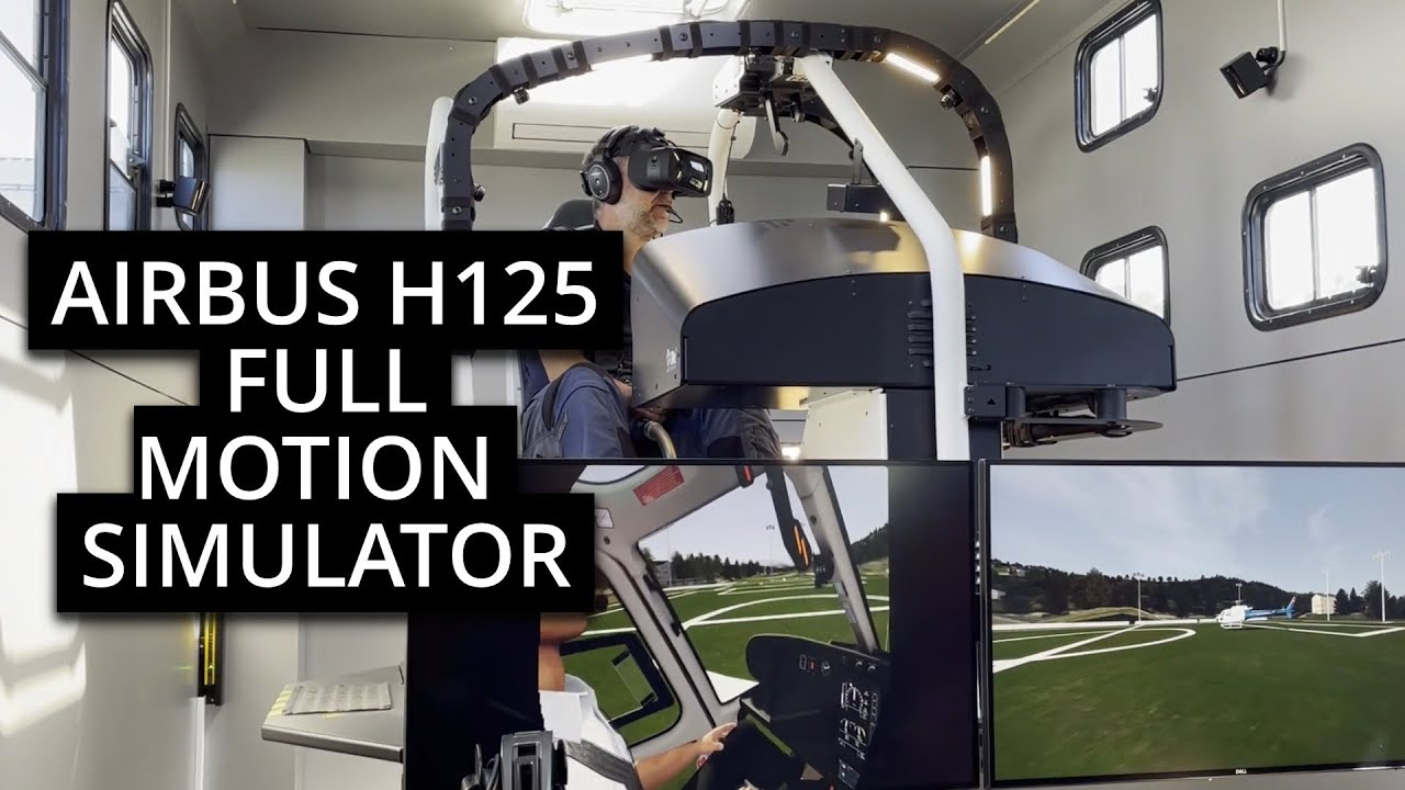 Helitrans - VRM Switzerland FULL MOTION H125 SIMULATOR