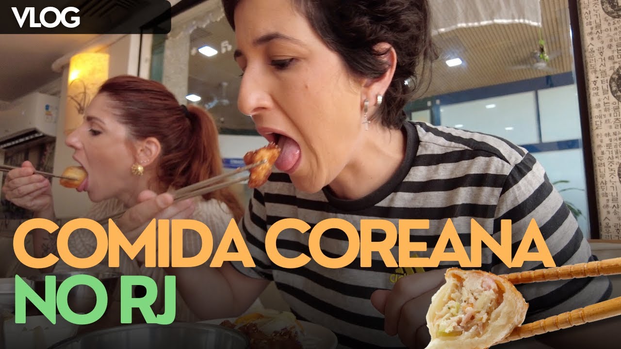 Restaurante Coreano no RJ - Vlog