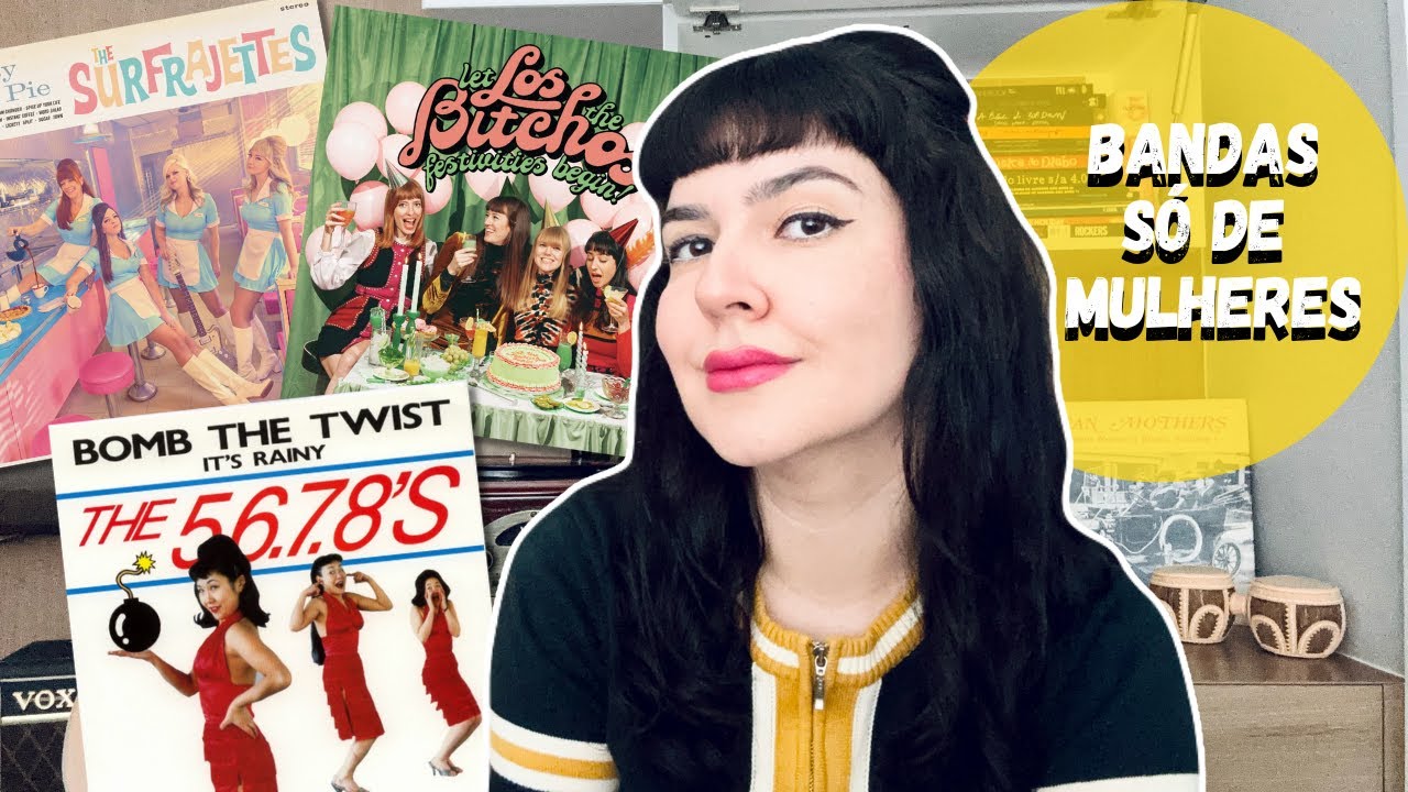 3 BANDAS DE ROCK SÓ DE MULHERES