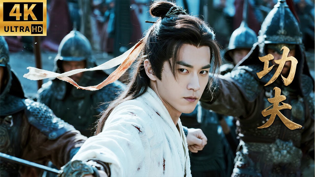 扫地小僧得大师真传，竟然一招击败众多武林高手！#kongfu #movie #chinesedrama #武侠片