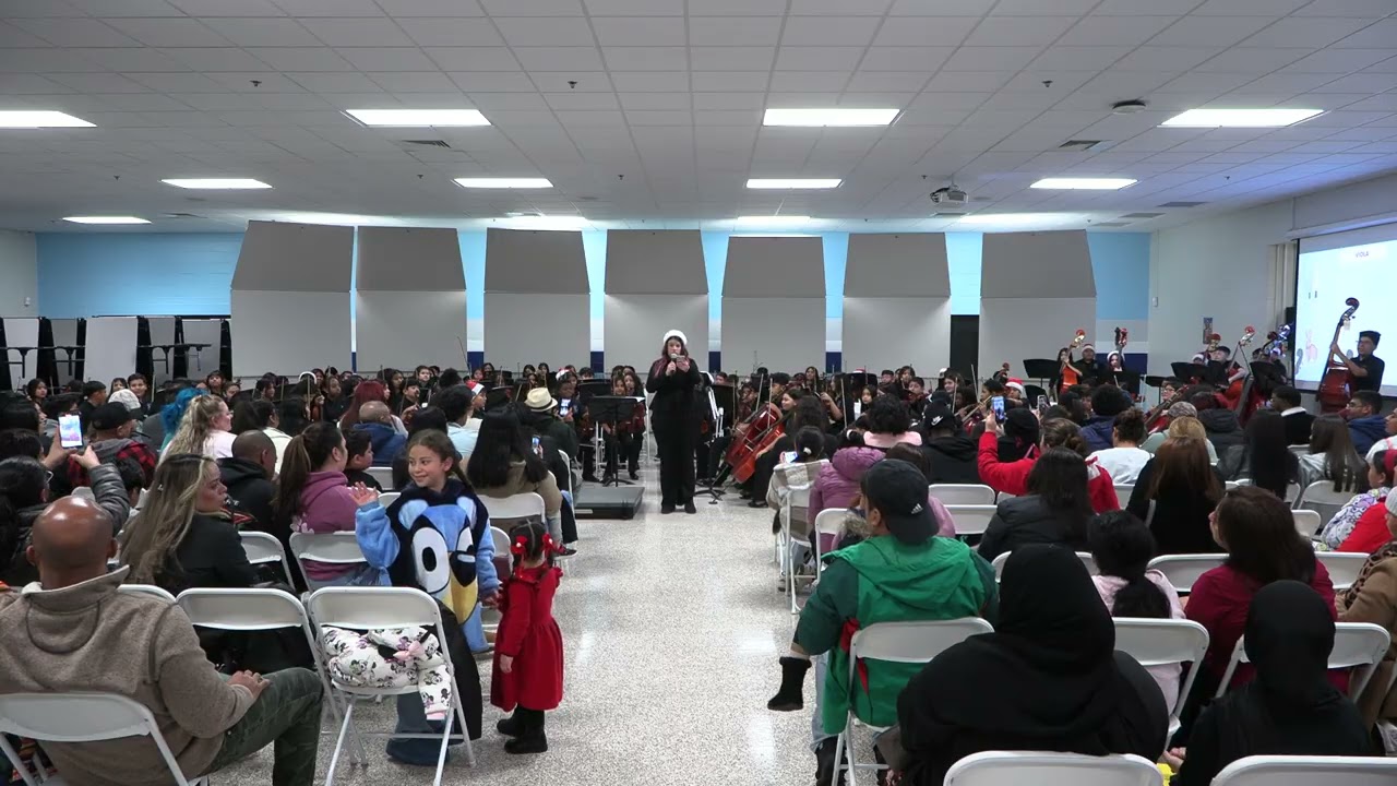 6th Grade Orchestra Winter Concert - 12-8-25 - Abby Nichols, Director