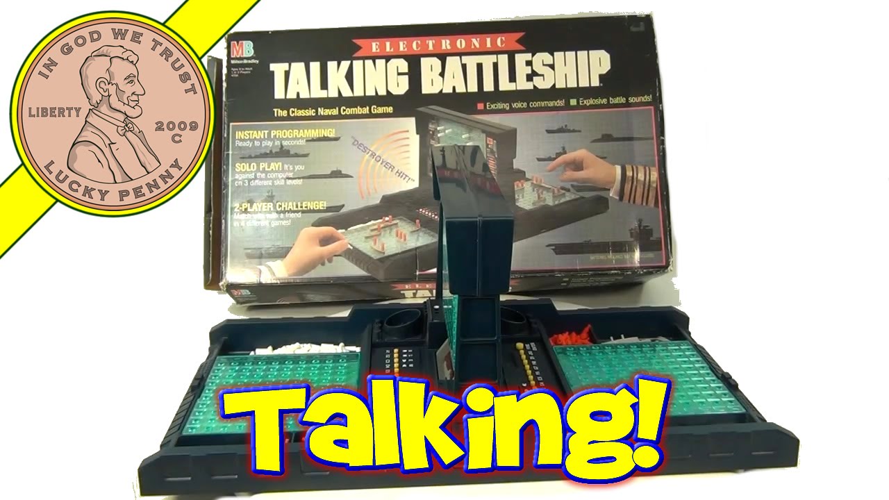 How To Play The Game Vintage 1989 Electronic Talking Battleship, by Milton Bradley Toys