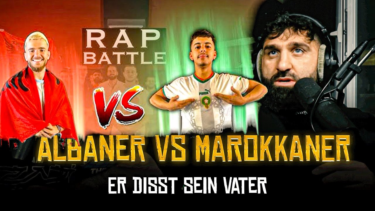 ER DISST SEIN VATER ESKALATION BEIM RAP BATTLE😱 | ALBANER VS MAROKKANER| SINAN-G STREAM HIGHLIGHTS